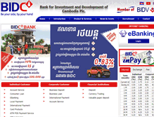 Tablet Screenshot of bidc.com.kh